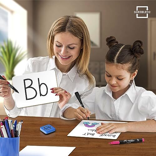 6×9 Inches Small White Board Dry Erase Mini Whiteboard for Students Office