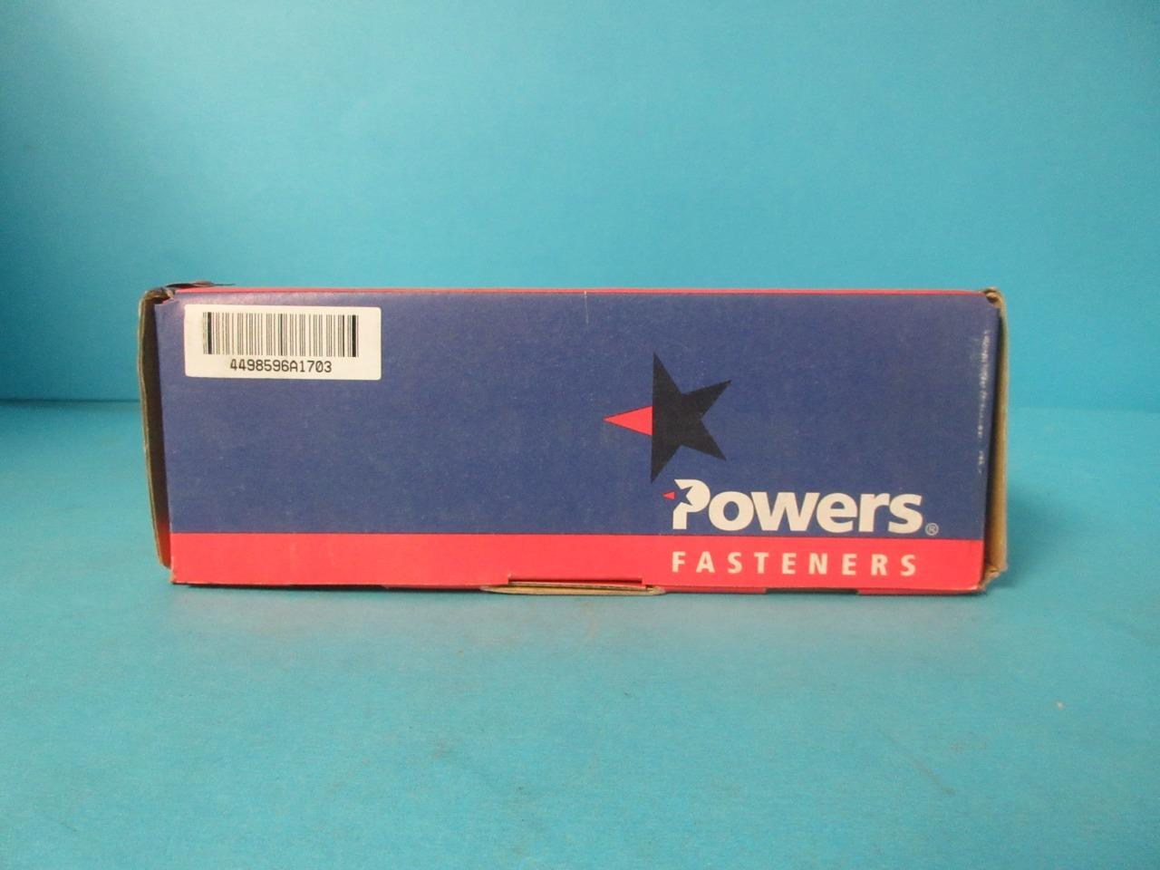 BOX OF 50 POWER FASTENERS 7181SD VERTIGO + CONCRETE ROD HANGER ANCHOR 3/8 2-1/8″