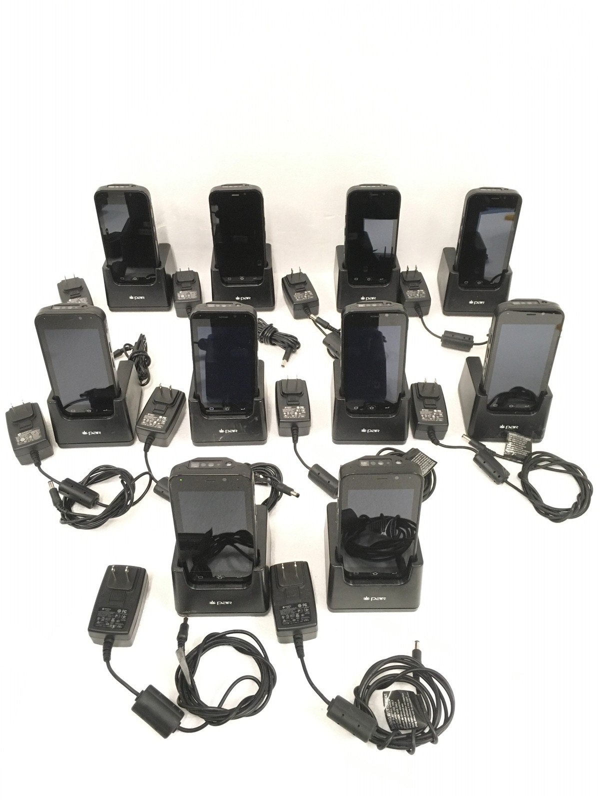 Inari5_WiFi ParTech Barcode Scanner Set w/ Base Charger & Power Adapter FREESHIP