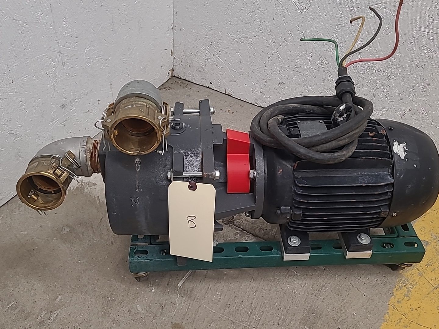 Dayton 2″ Self Priming 3P704A Booster Sprinkler Pump WEG 5HP Electric Motor B