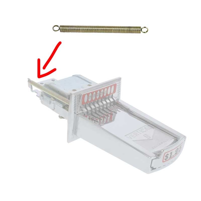 00-8148 10 PACK COIN SLIDE RETURN SPRING For GREENWALD PART#