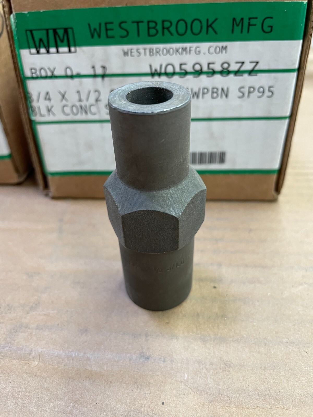 SWAGE NIPPLE 3/4″ x 1/2″ Schedule 160 Concentric Plain Both End A234 WPBN SP95