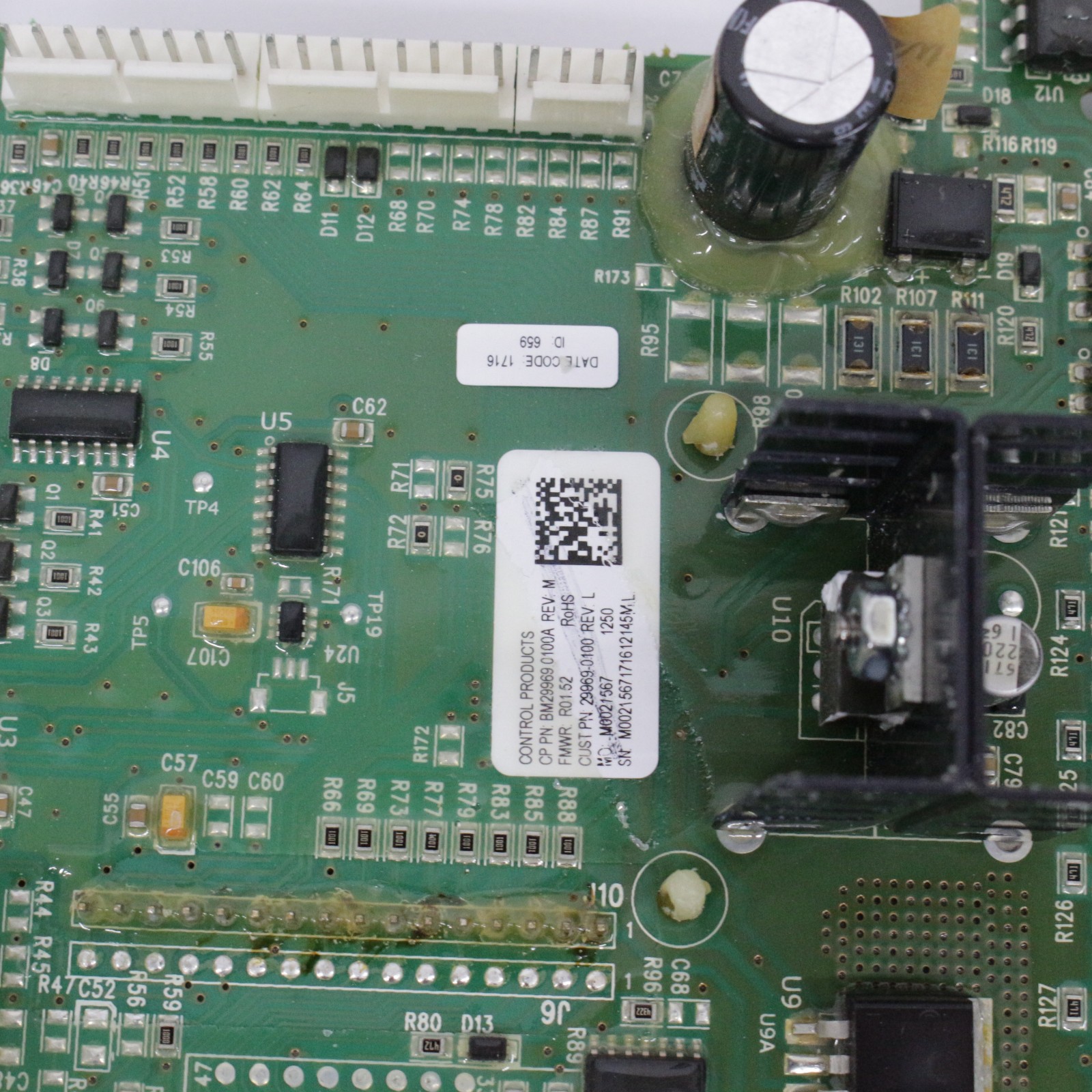 Genuin Bunn Dual TF DBC 120V/208V Main Board 29969.0100 OEM