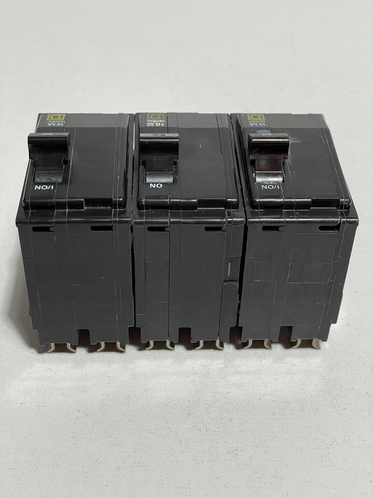 Square D QO 30A 2P Circuit Breaker (Lot of 3!)