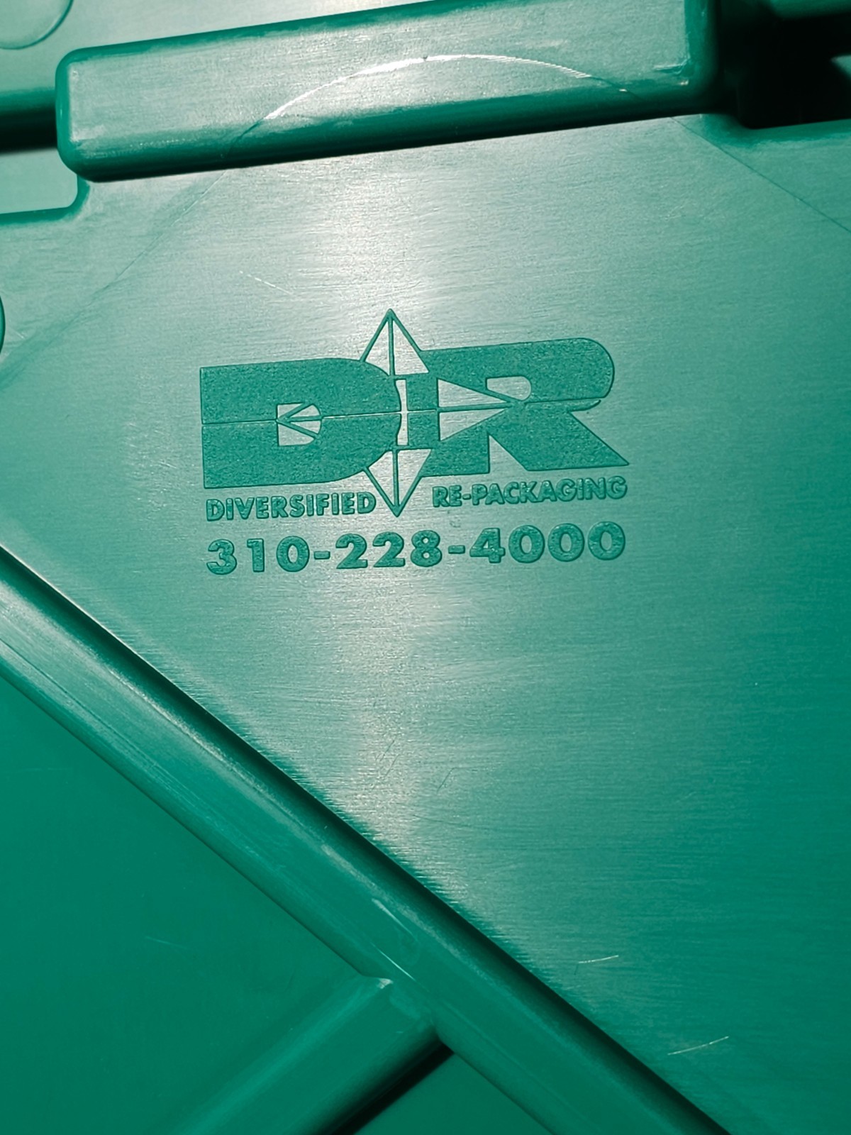 (QTY 2) Greenmade 30-in. x 20-in. Green Snap Lock LID For 27 Gallon Storage Box