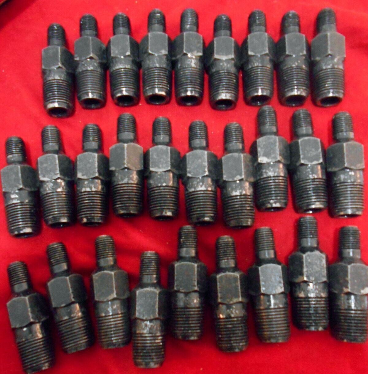 HEX NIPPLE ,BLACK IRON REDUCER WM 1/2″-1/4″ NPT, S160,A234 WPBN, W14703ZZ -25Pcs
