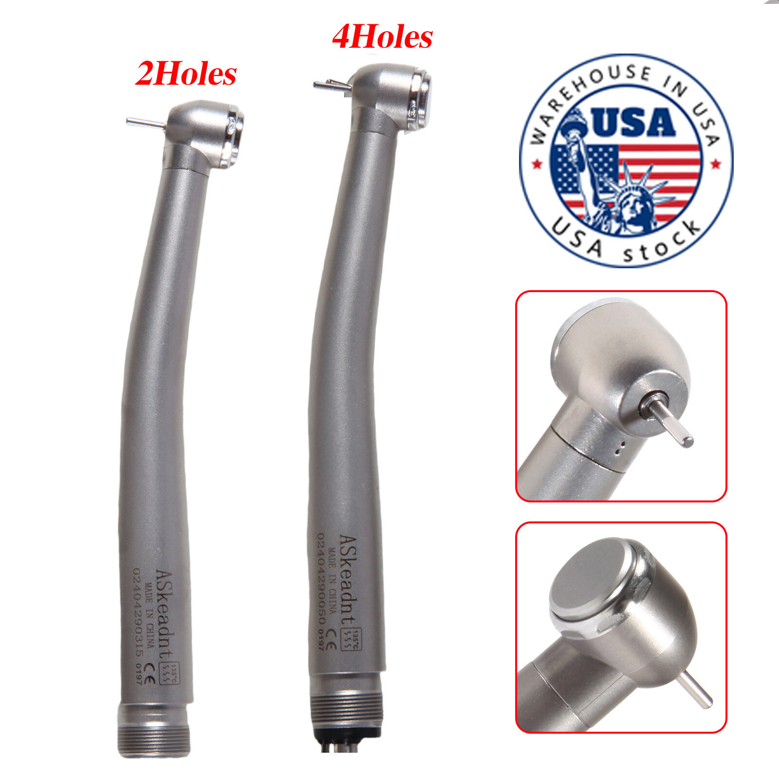 Turbina NSK PANA MAX Style Dental High Speed Handpiece Push Button 2 Hole/4 Hole