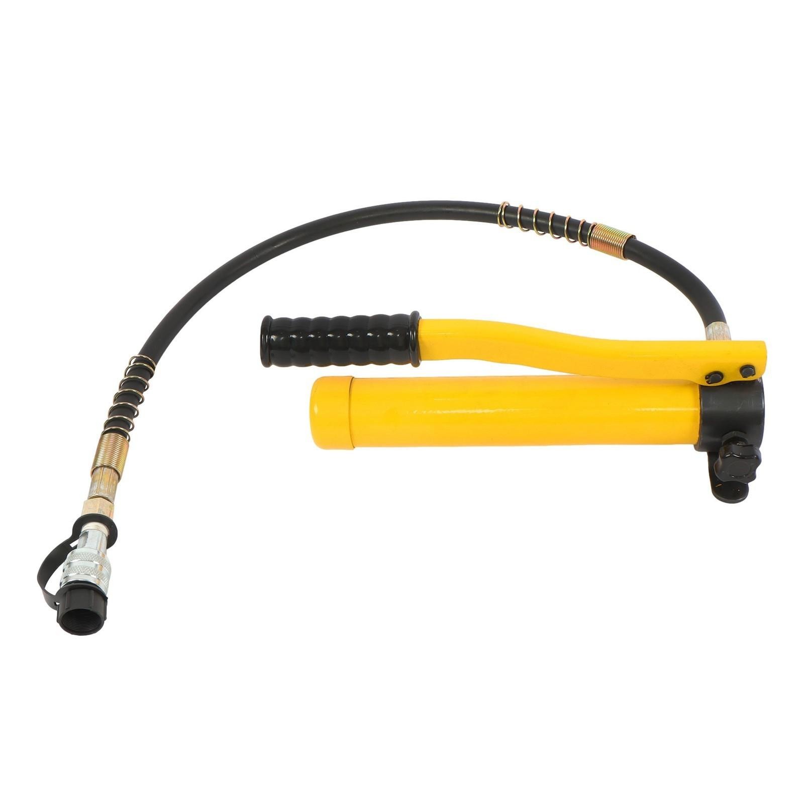 15T 1/2 Inch to 4 Inch Hydraulic Knockout Punch Driver Tool Kit with 10 Dies
