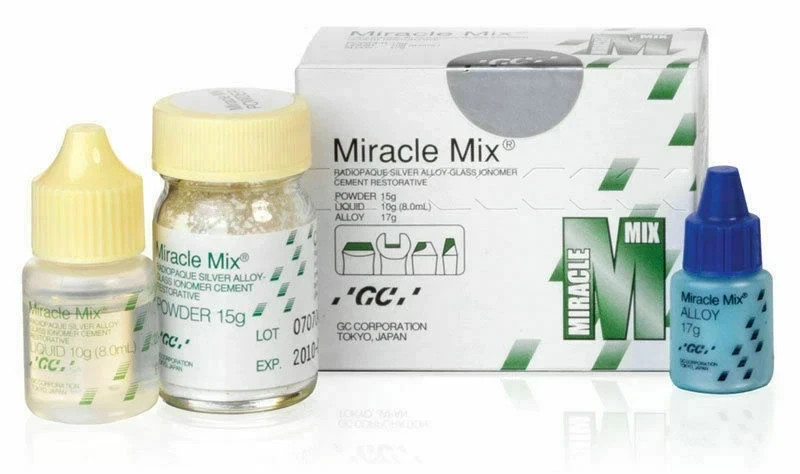 GC Miracle Mix Silver Triple-Cured Reinforced Glass Ionomer Restorative Material