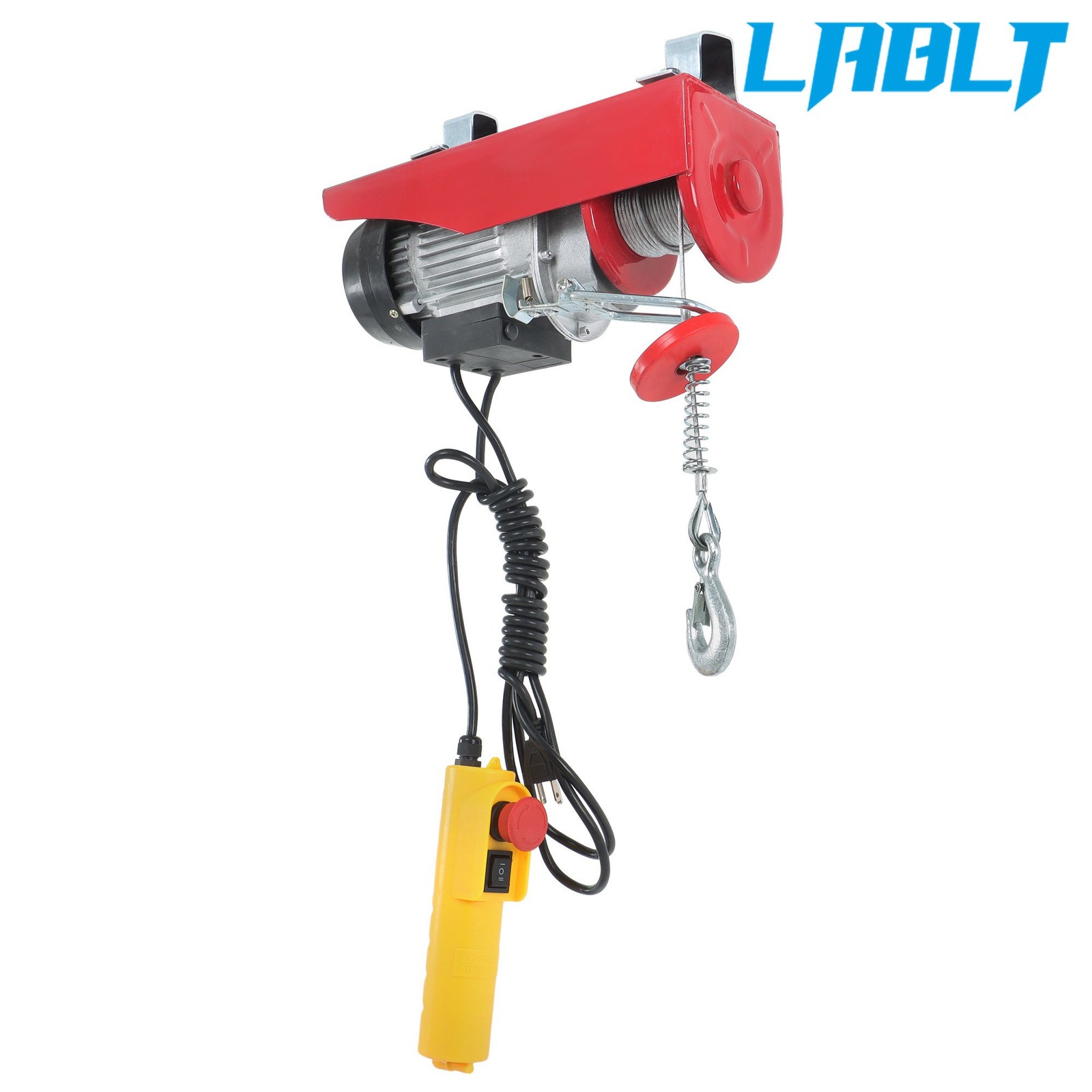 LABLT PA200 Mini Electric Hoist 440lbs/200kg 6.6ft/2m Wired Remote Control