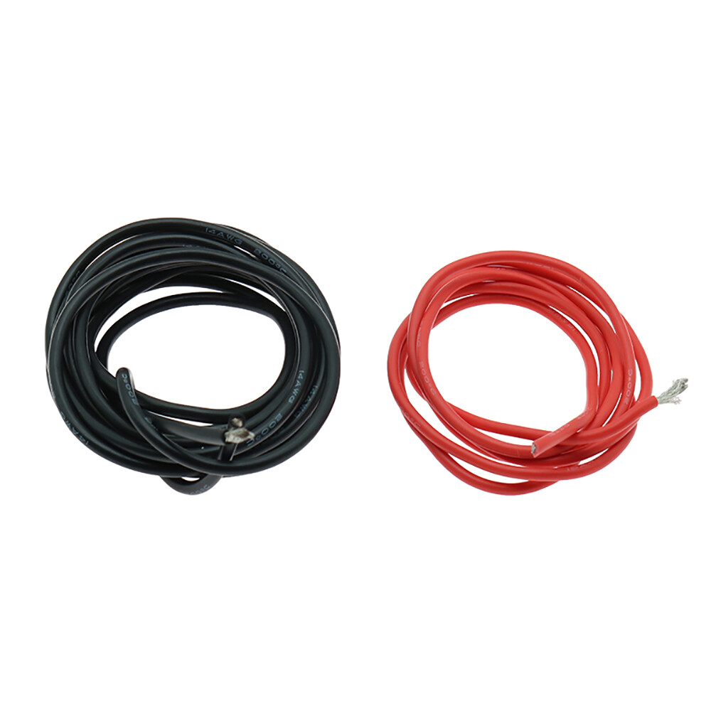 Flexible Soft Silicone Wire Cable 8/10/12/14/16/18/20/30 AWG Tinned Copper RC