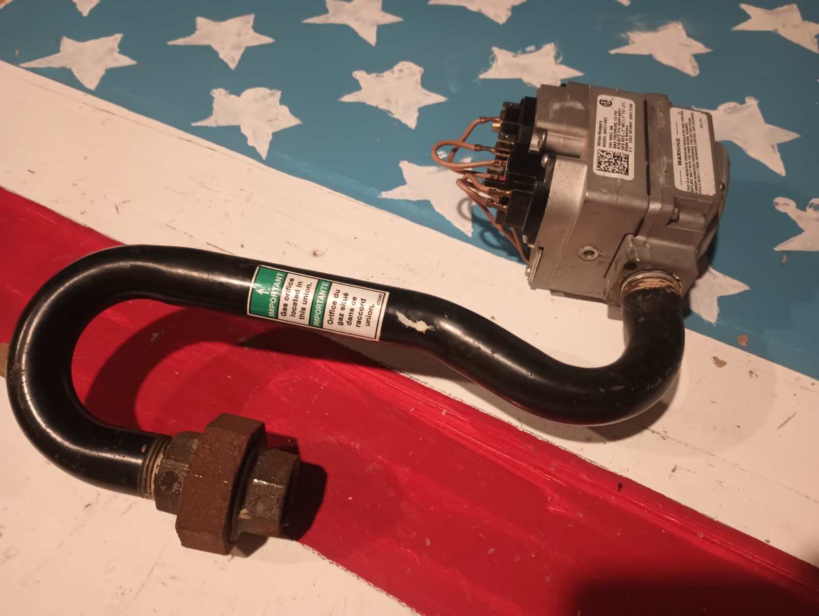 Pentair White Rodgers 36D27-902 Gas Valve 42001-0051 in and out 3/4″ Excellent