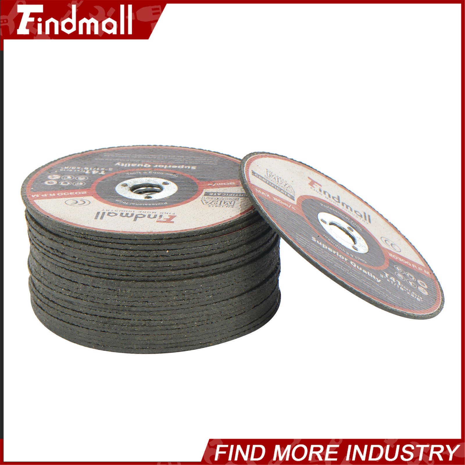 Findmall 50 Pack Cut Off Wheels 3″ x 1/16″ x 3/8″ Cutting Discs for Die Grinders