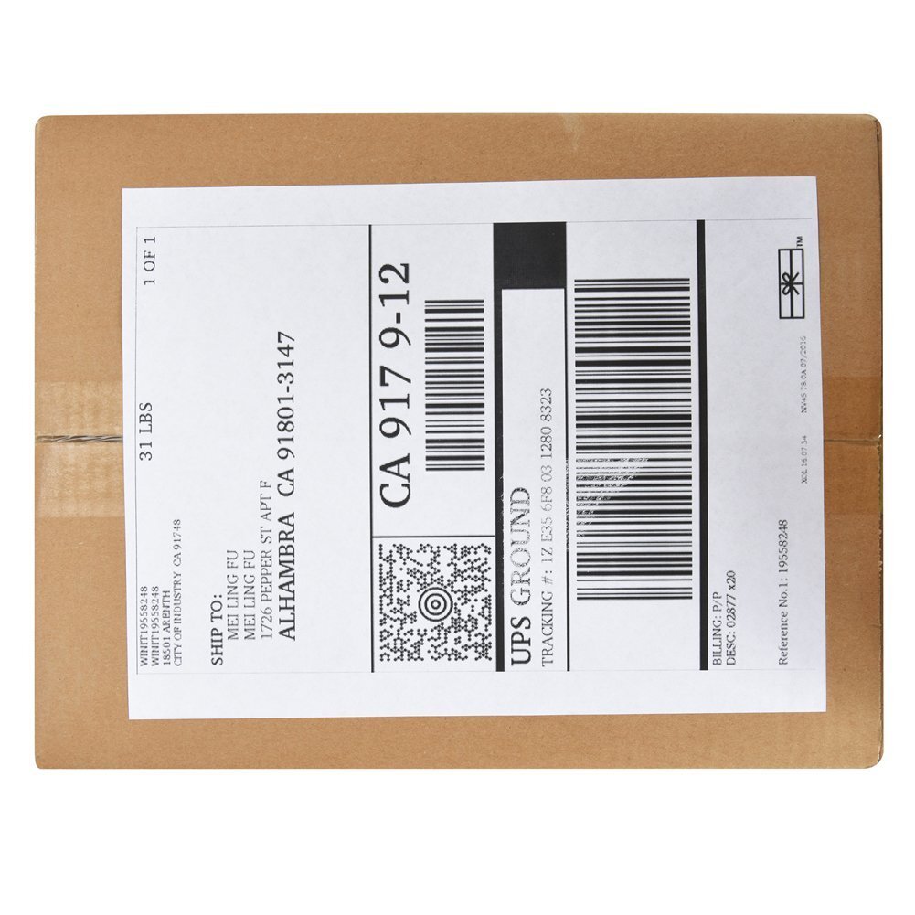 100-2000 Full Sheet Shipping Labels 8.5″x11″ Self Adhesive Laser inkjet Printer