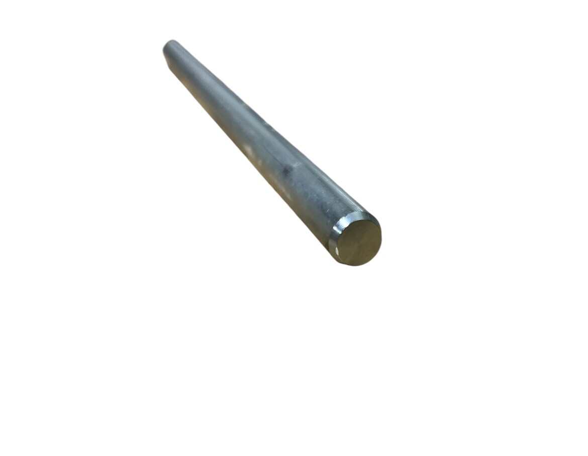 410 Stainless Steel Rod, 1/2″ Diameter x 1 Foot Length beveled edges