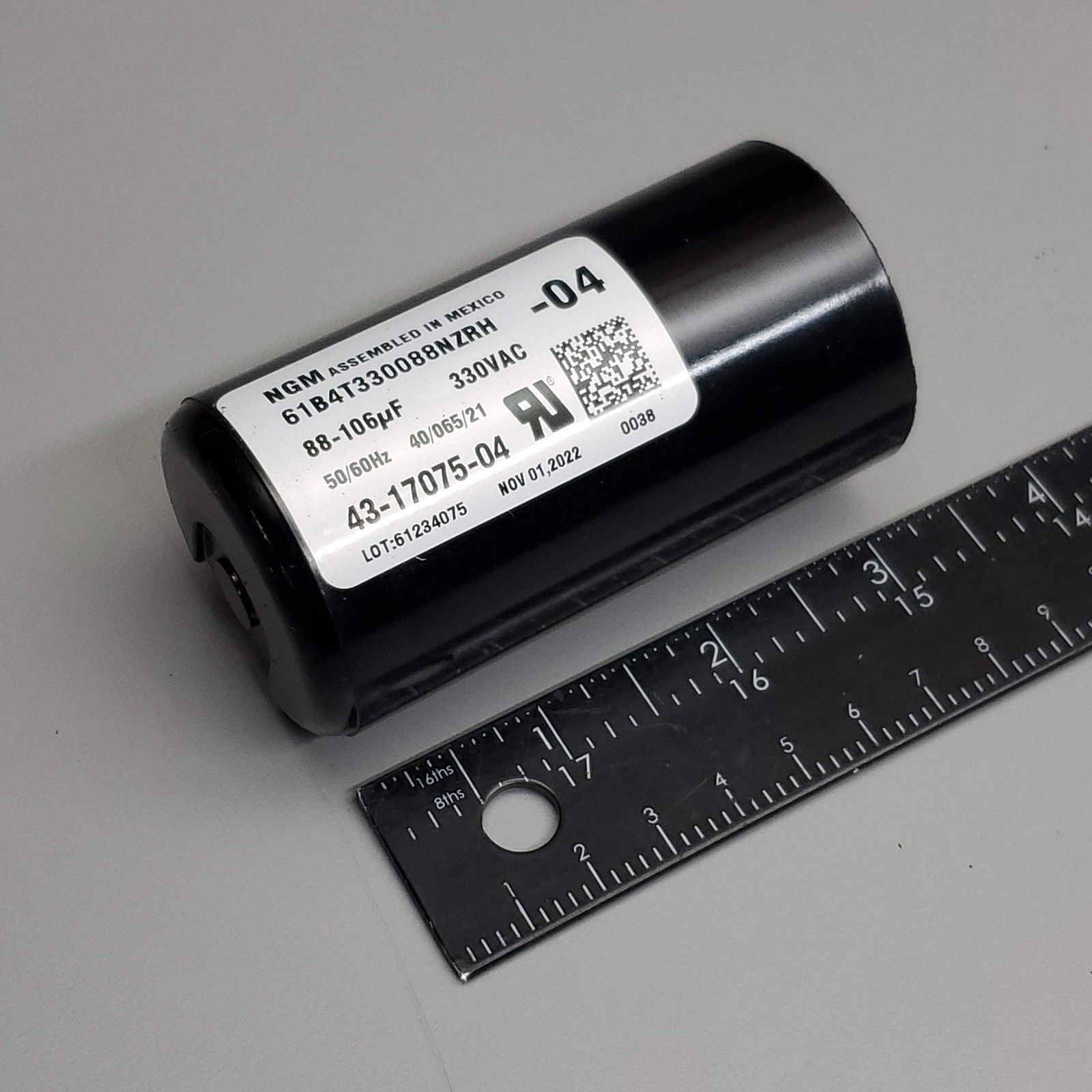 PROTECH Start Capacitor 88-160 UF 330V for RHEEM Ruud 43-17075-04 Genuine Factor