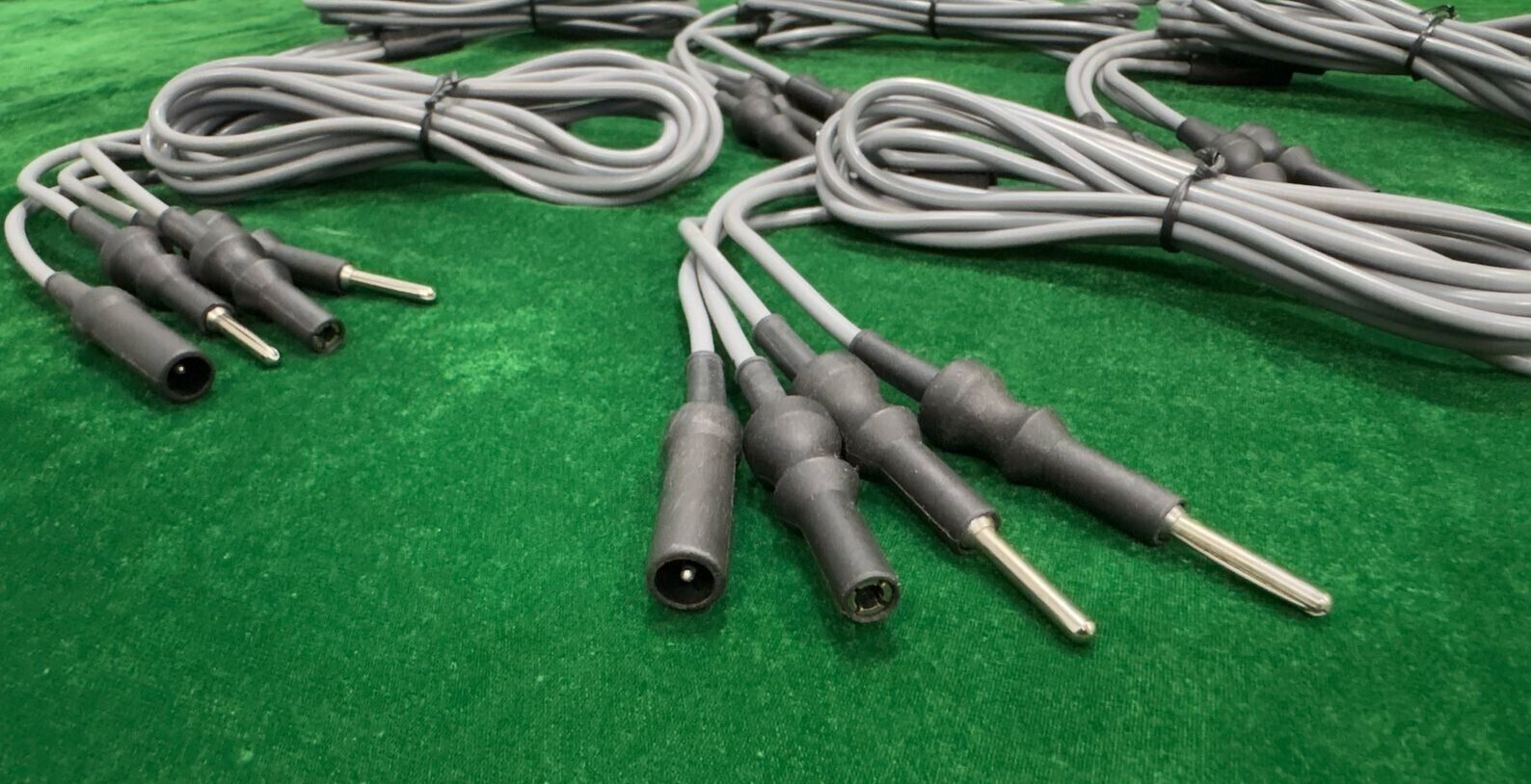 5pc Laparoscopic TURP Single Stem Bipolar Cable 4mmx300cm Reusable Instruments