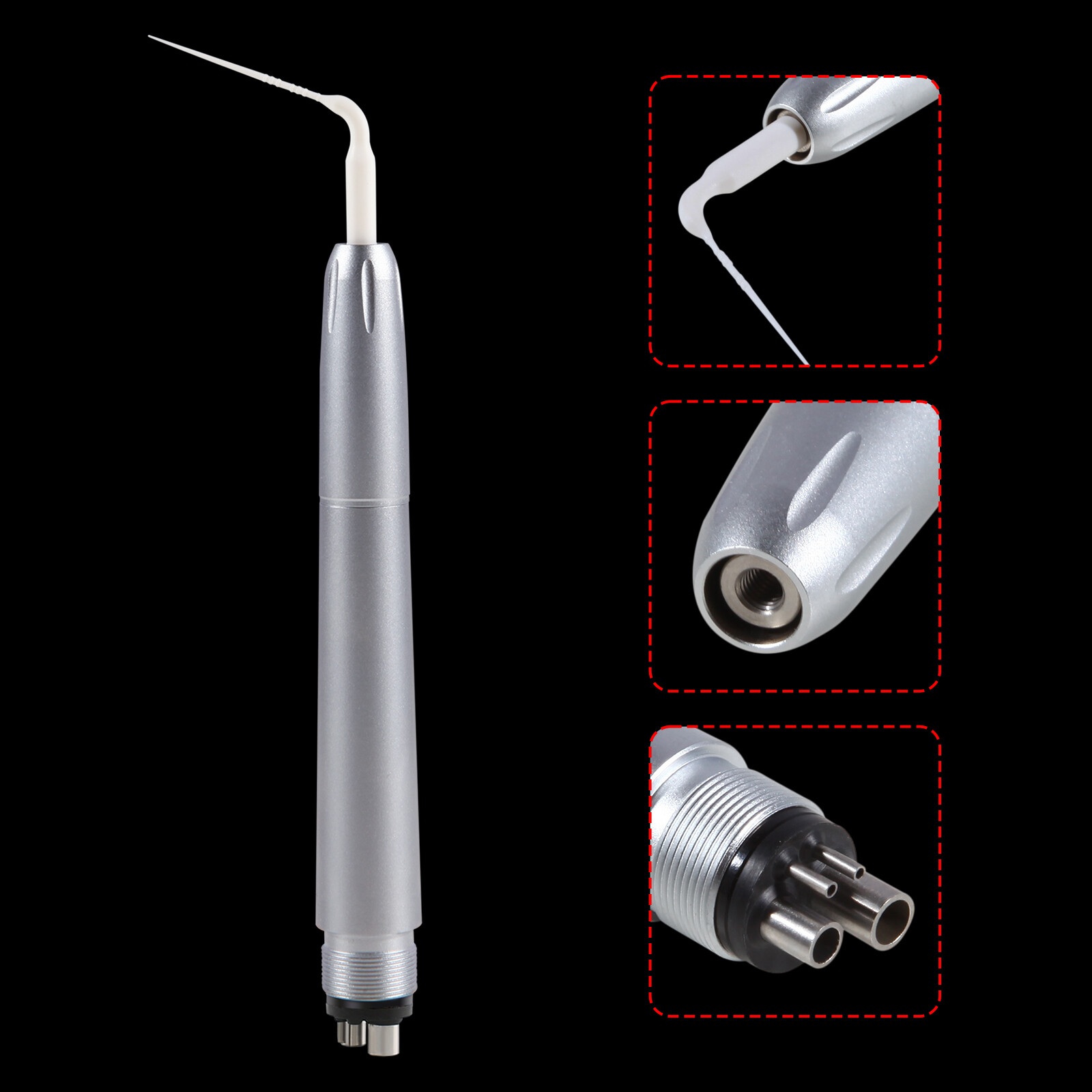 Dental Hygiene Air Scaler Handpiece Fit Kavo Endo Irrigation Tips 4Hole po