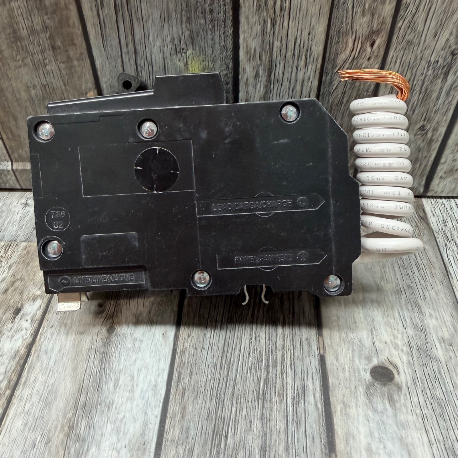 Schneider Square D QO 60-amp 2 Pole GFCI and Circuit Breaker Model #QO260GFICP