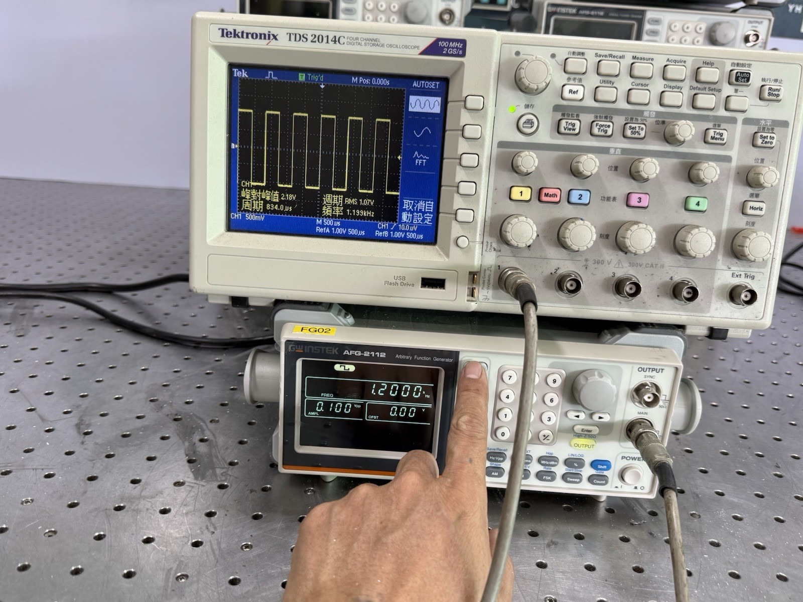 GW Instek AFG-2112 Arbitrary Function Generator Tested Output AS-IS