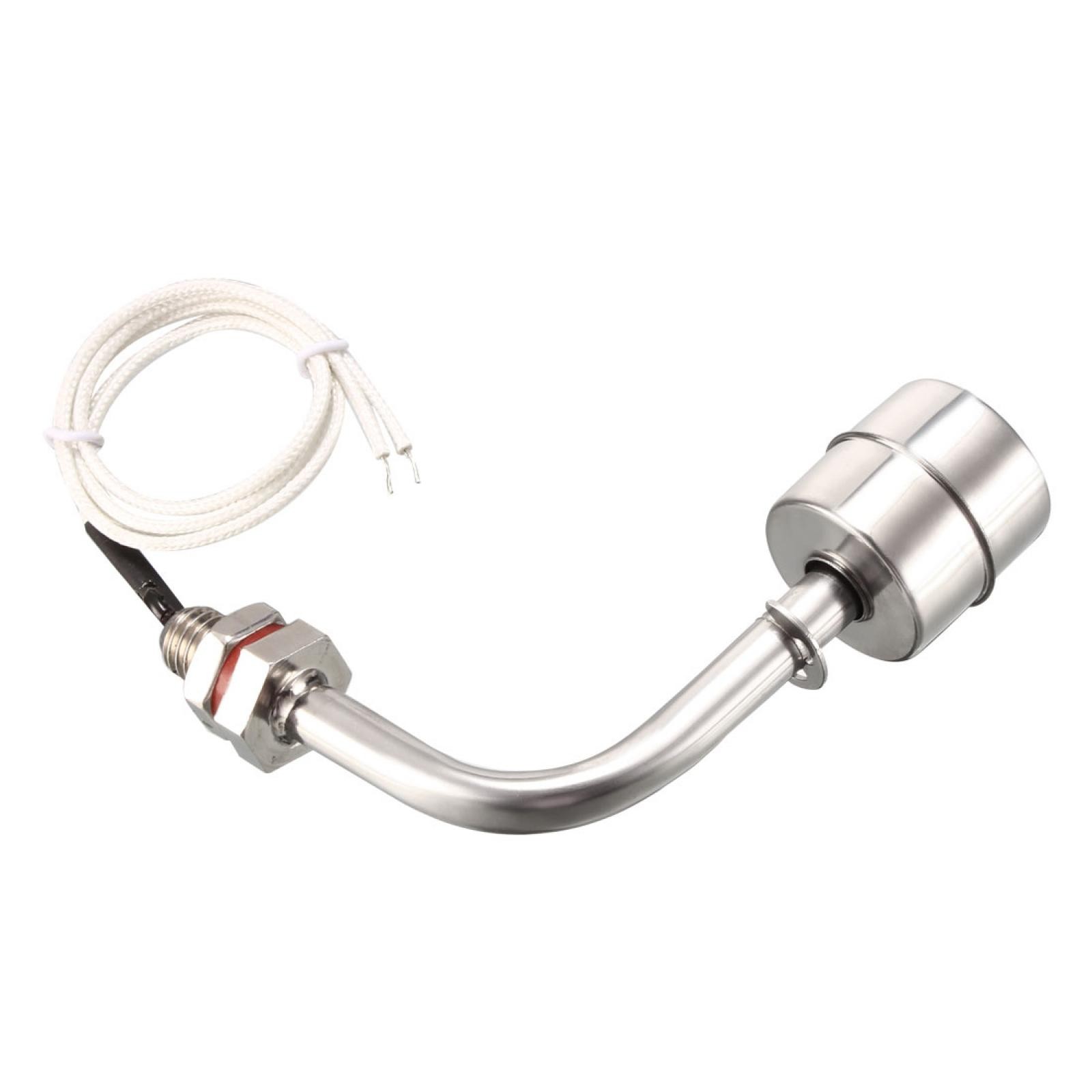 Float Switch Stainless Steel L Shaped M10 26mm Dia Fish Tank Water Level Sensor