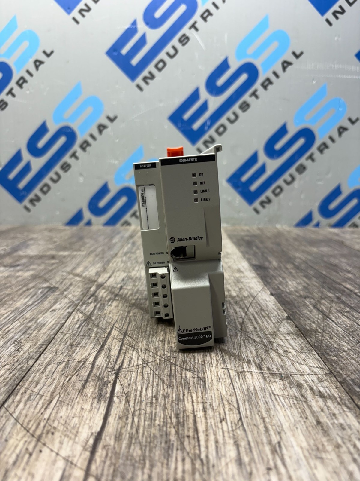 ALLEN BRADLEY 5069-AENTR SER. A COMPACT 5000 ETHERNET/IP ADAPTER