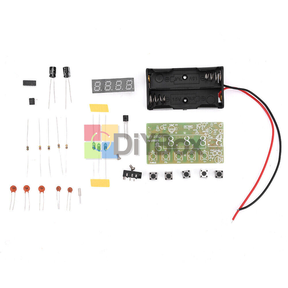 Electronic DIY Kits AM/FM Radio Receiver Module Kits Wireless Stereo 87-108MHz