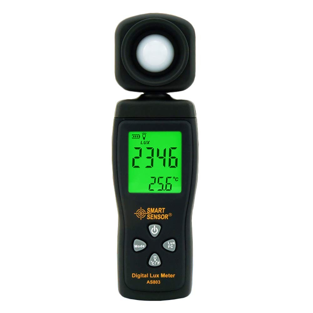 Lux Light Meter for Photography Grow Plants Led Photometer Lighting Intensity Br