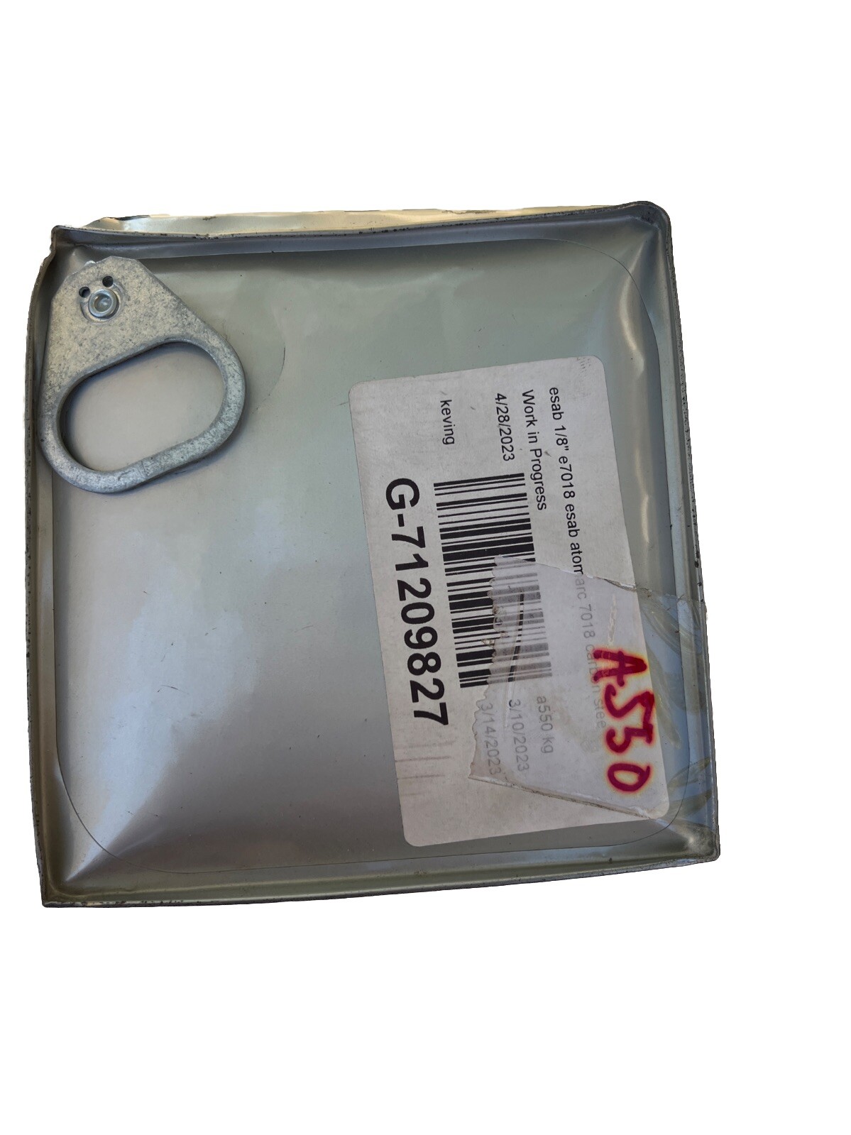 ESAB Welding ATOM ARC 7018 Low Hydrogen Iron Powdered Electrodes 255011819 1/8″