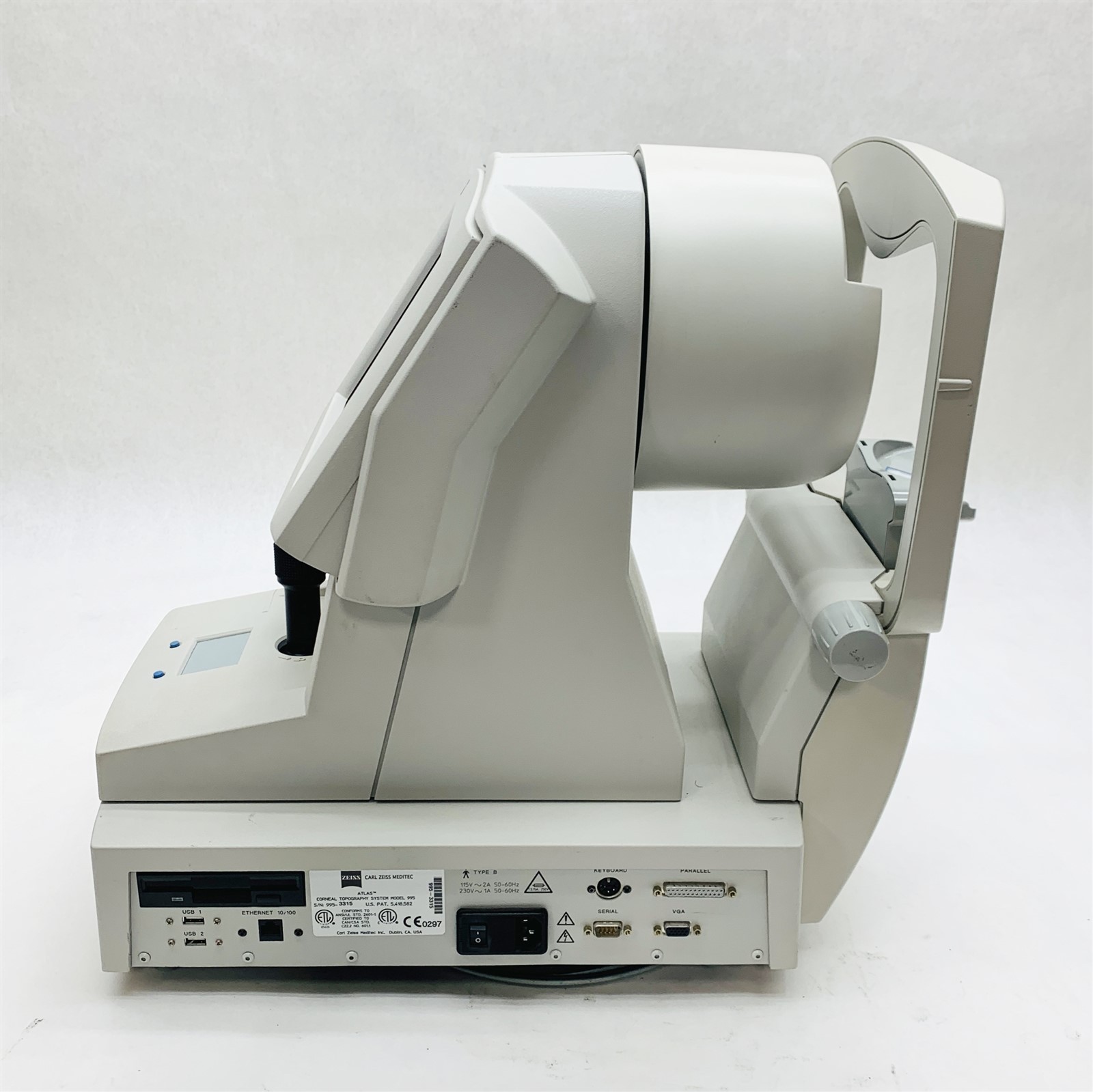 Zeiss Atlas Corneal Topographer Mapping Ophthalmic Diagnostic System 995-3315