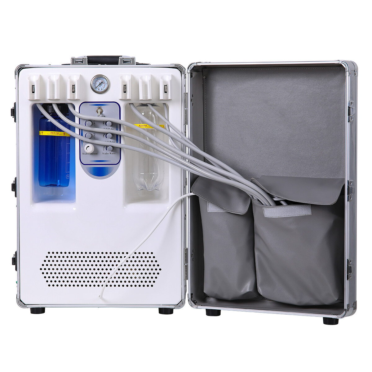 Mobile Dental Delivery Unit +Curing Light/ Dental Folding Chair Air Turbine Unit