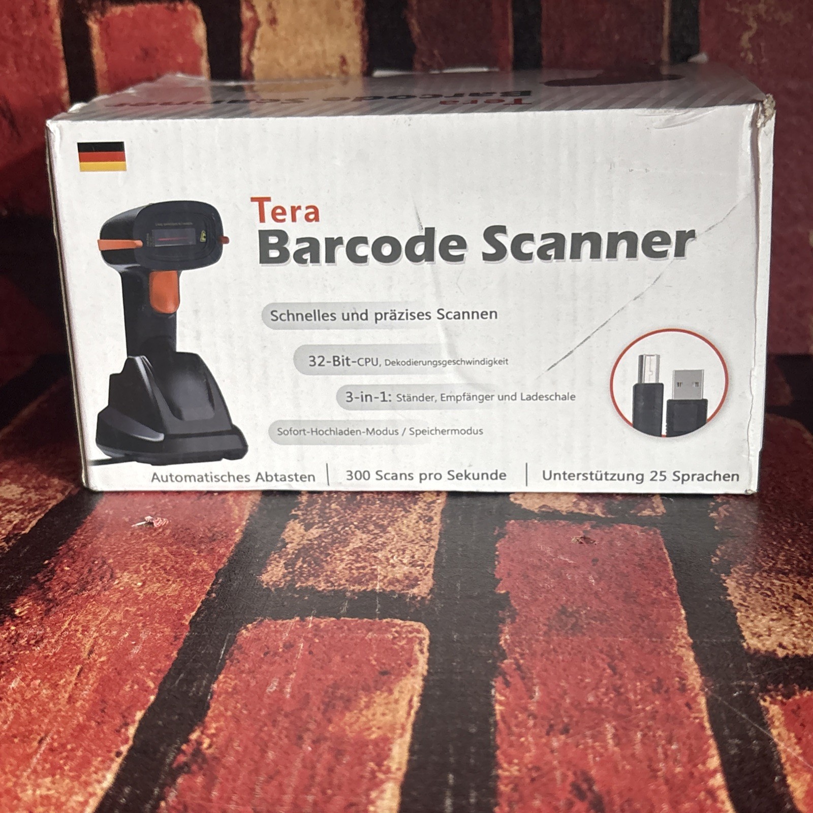 Tera D6100 Wireless Barcode Scanner 1D