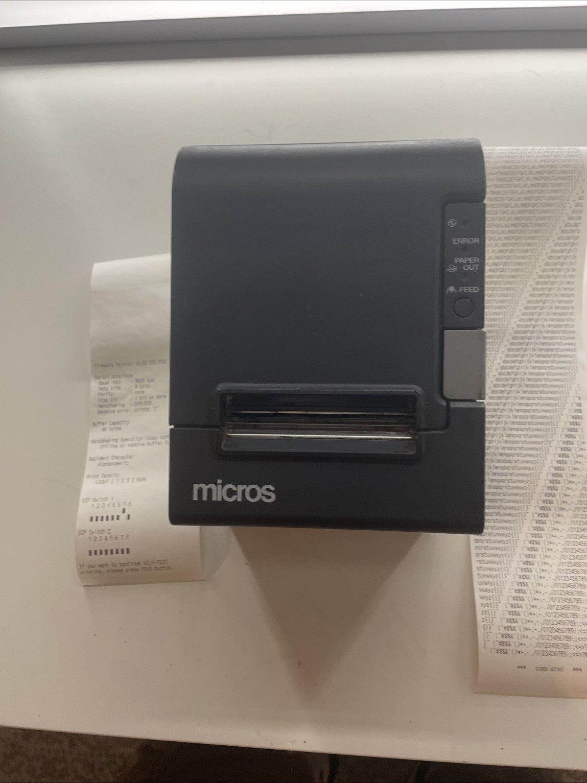Micros Epson M129H TM-T88IV Thermal POS Receipt Printer IDN Tested!