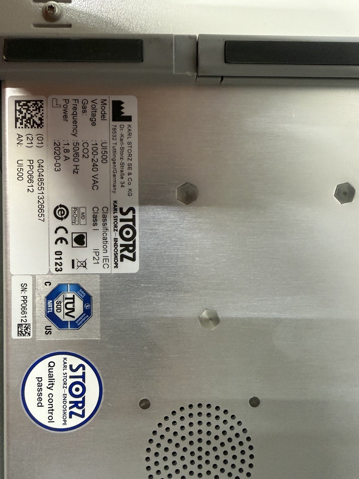 Karl Storz UI500 50 Liter Insufflator