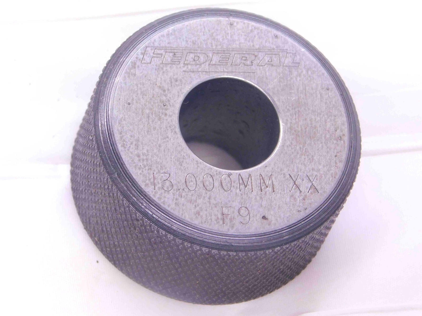 13.000 CL XX MASTER PLAIN BORE RING GAGE ONSIZE 13 mm .5118 13.00 SETTING CHECK