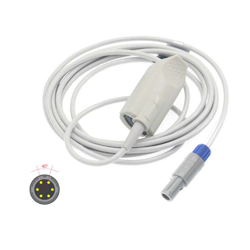 6Pin SpO2 Sensor Probe For Edan M3 M3A M3A IM8 IM9 IM8A IM8B IM9A IM50 IM60 IM80