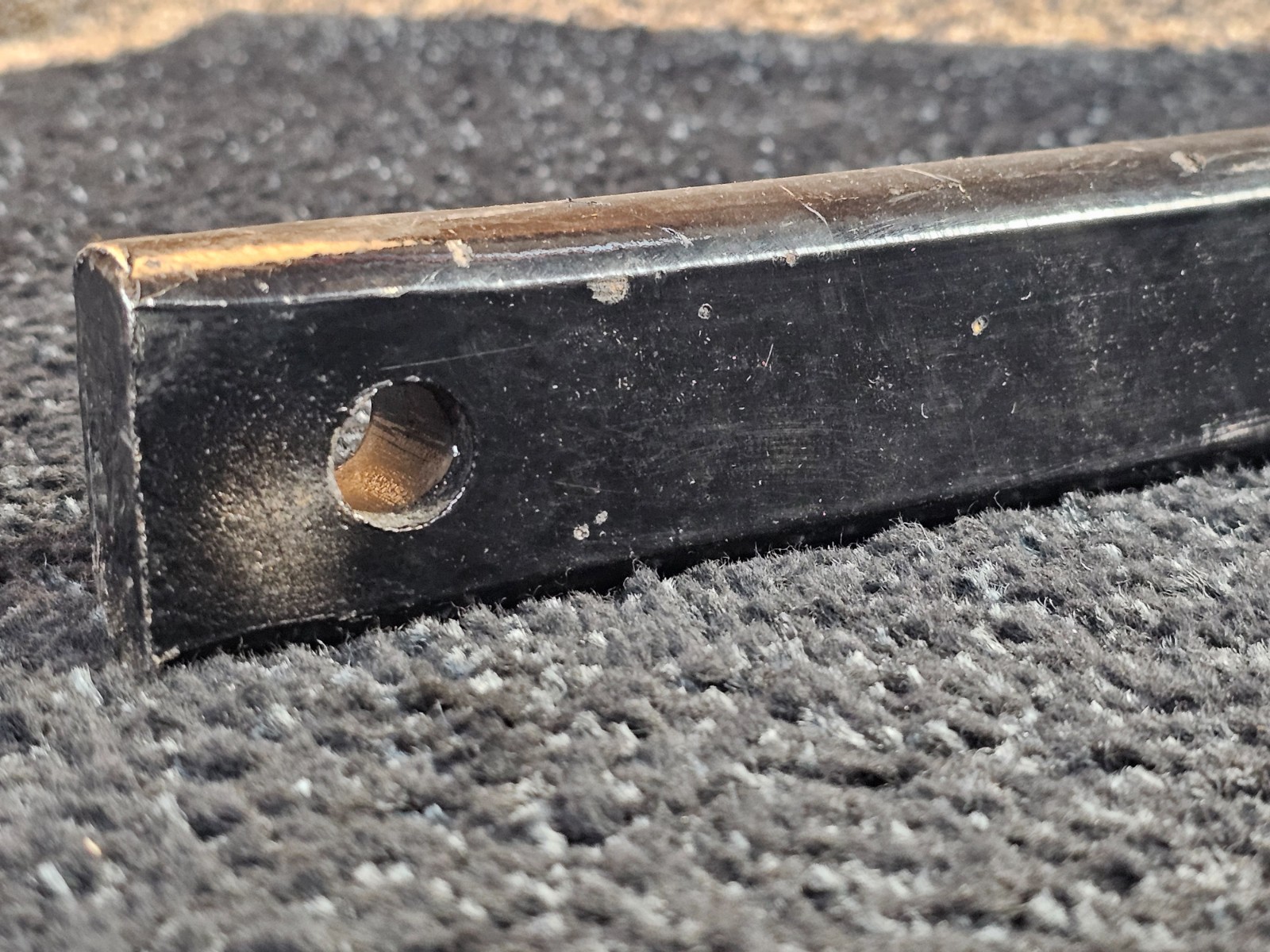 30-inch Long Flat Spring Standard , Black Powder Coated Finish
