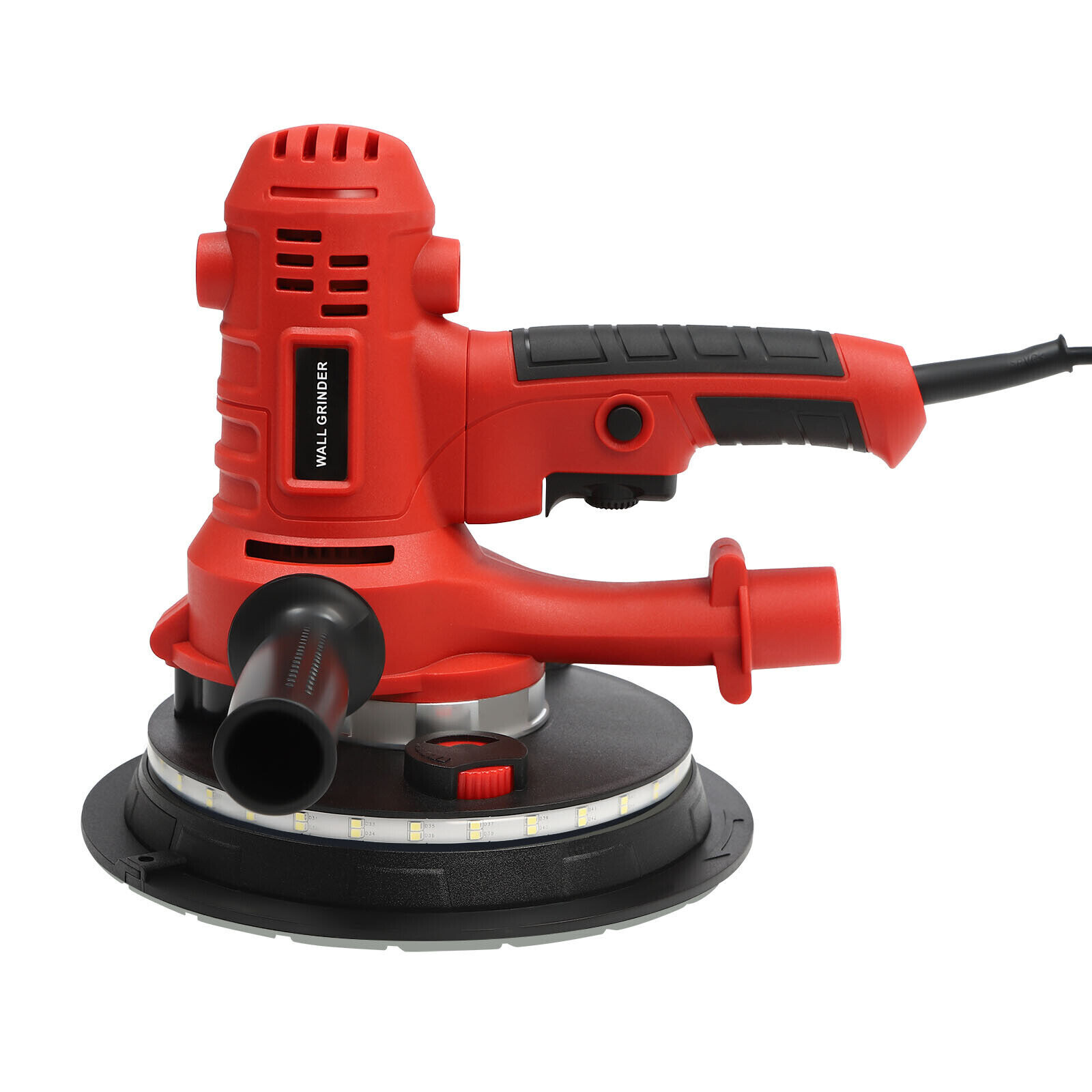 Drywall Sander 1200W Vacuum System Variable Speed 1200-2500rpm LED Strip Light