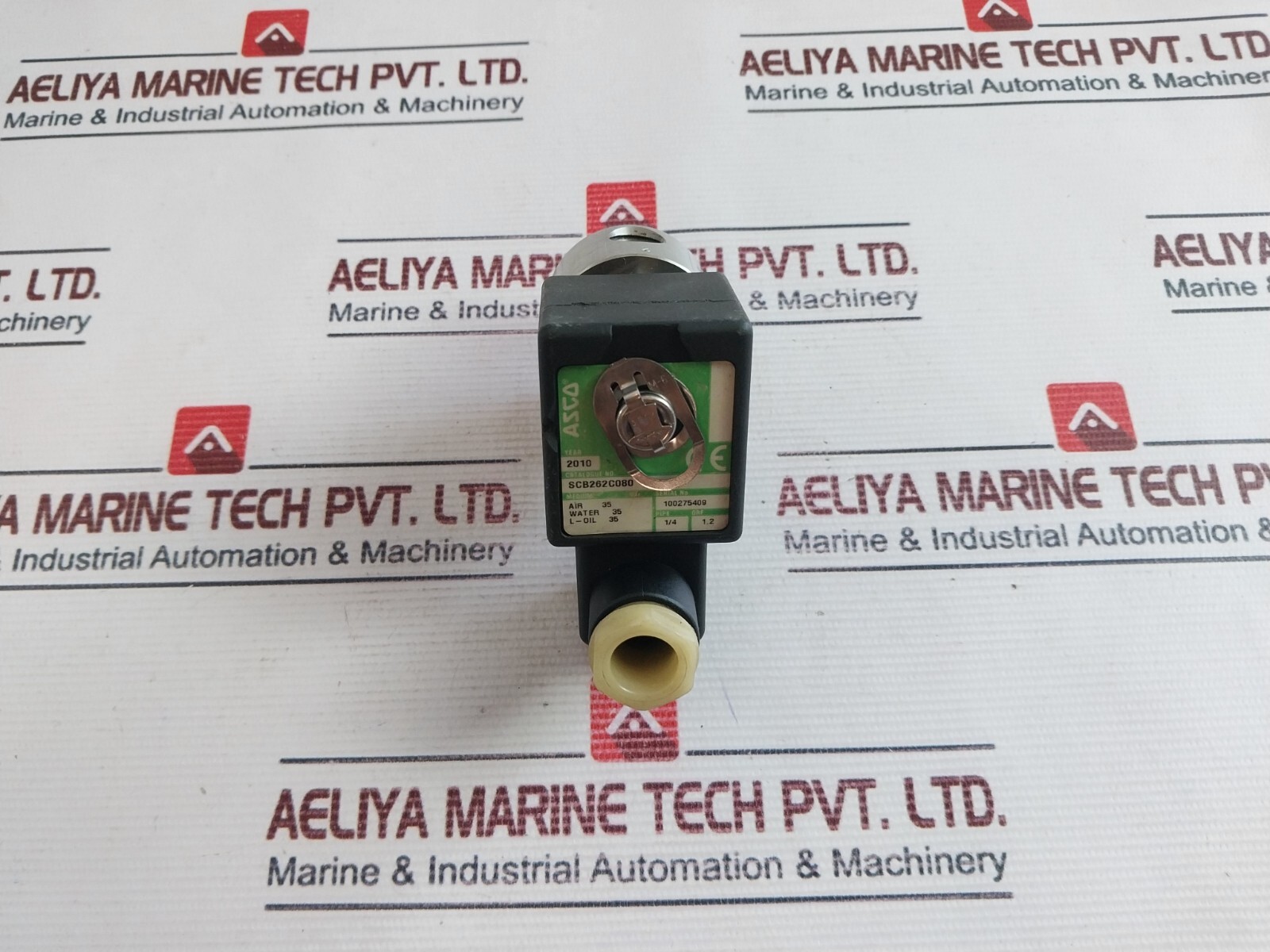 Asco SCB262C080 Solenoid Valve 24VDC