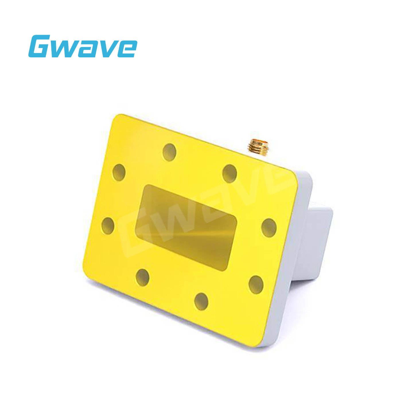 WR-137 to SMA Female Waveguide to Coax Adapters with UDR70 Flange, 5.38 – 8.17G