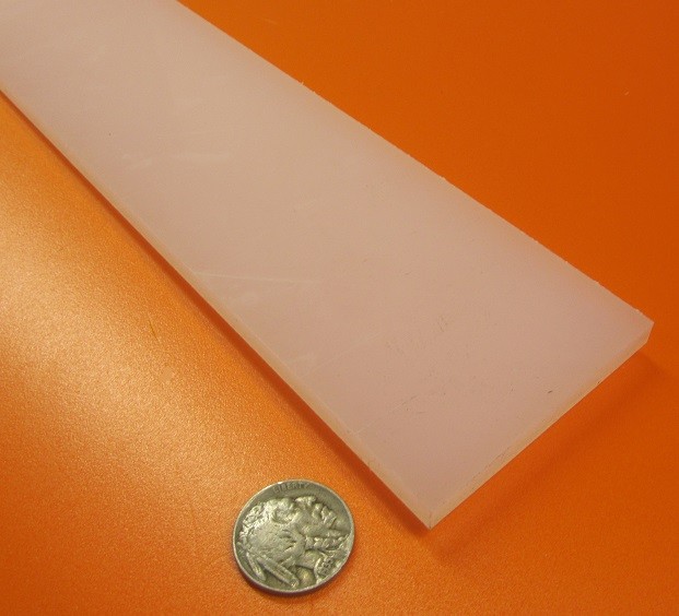 Polypropylene Bar 1/4″ (.250″) Thick x 2.50″ Wide x 48″ Long, 4 pcs, 16 feet