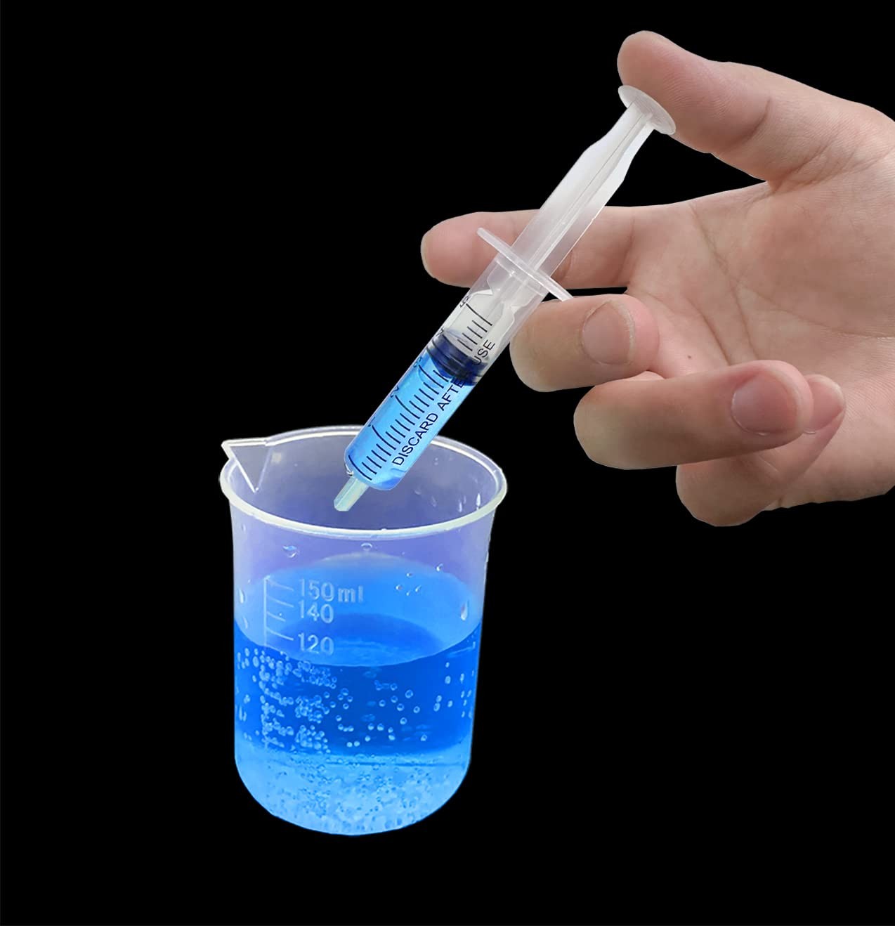 3ml Syringe for Liquid, Oral, Scientific Labs, Measurement, 3 ml, 3 pack
