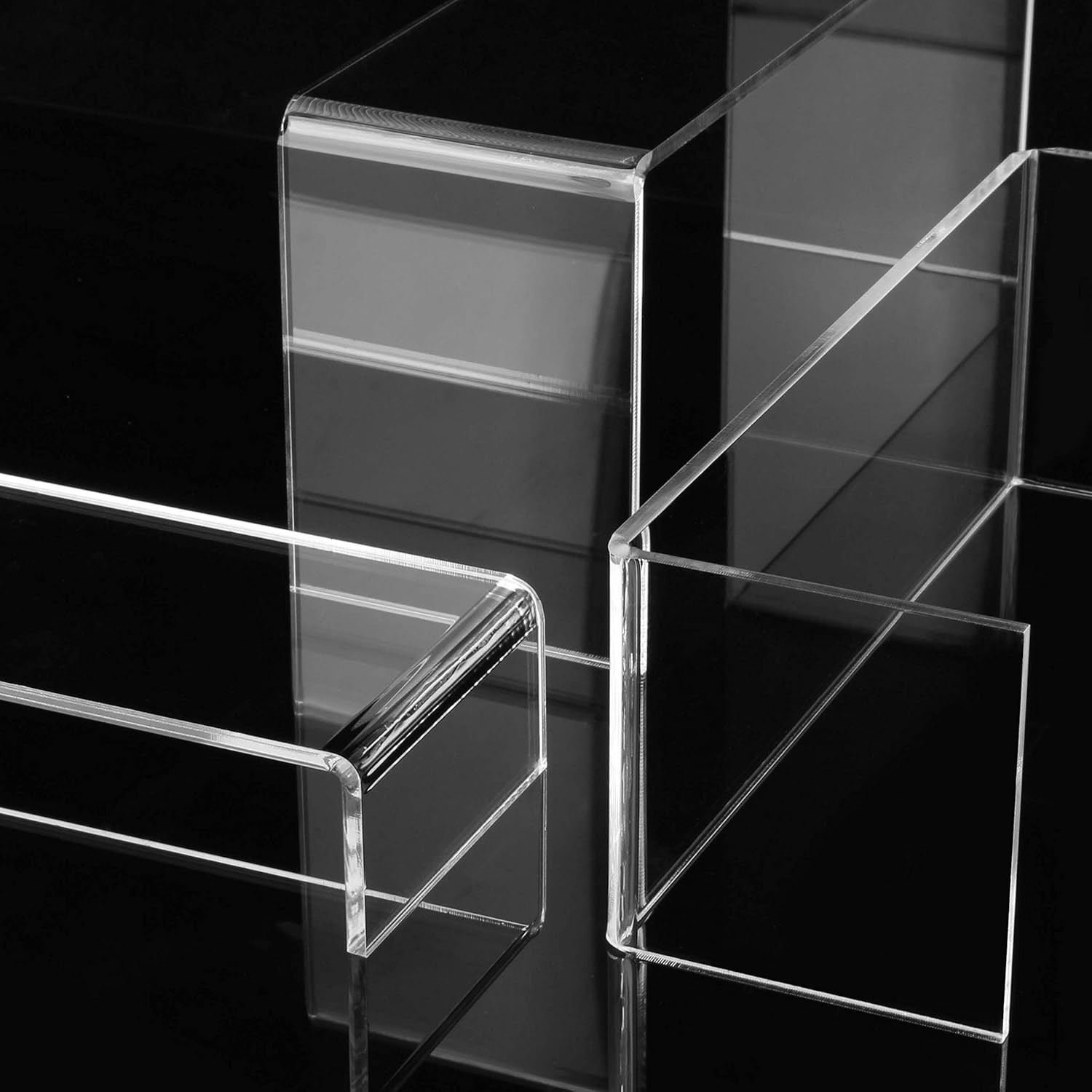 Easy Maintenance Acrylic Display Stands, No Assembly Required for Convenience