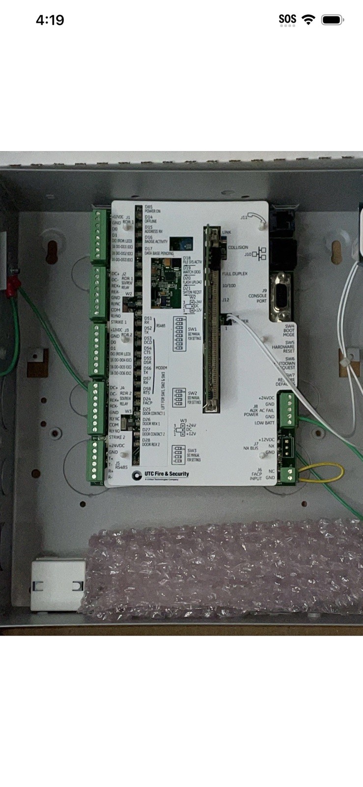 GE UTC DD1FC Direcdoor Controller Access Control Poe Based Unit Same Day SHIPP