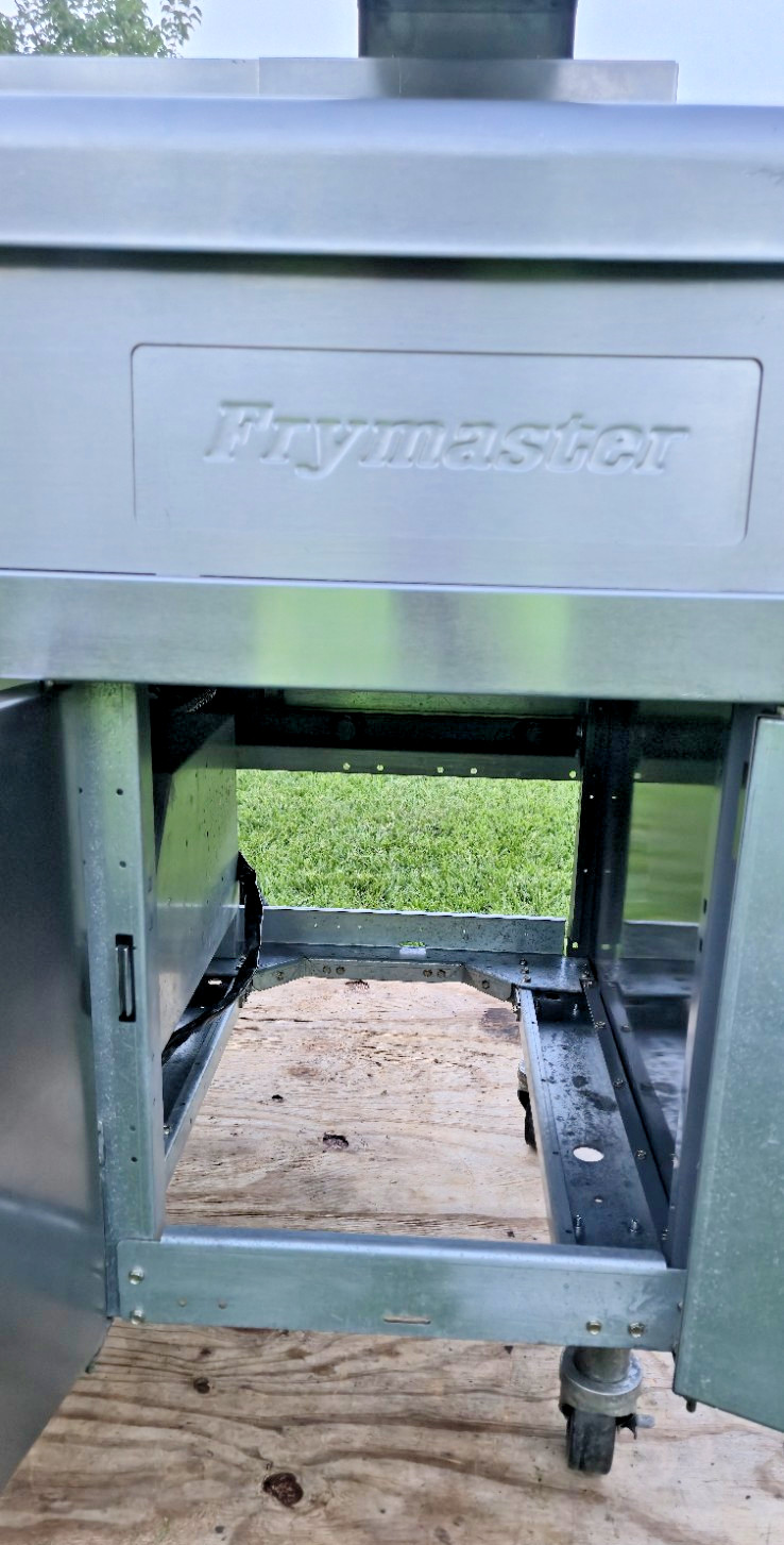 Frymaster Double Electric Fryer Model#: FMRE214SD, 480V 3φ Filtration Xtra Clean