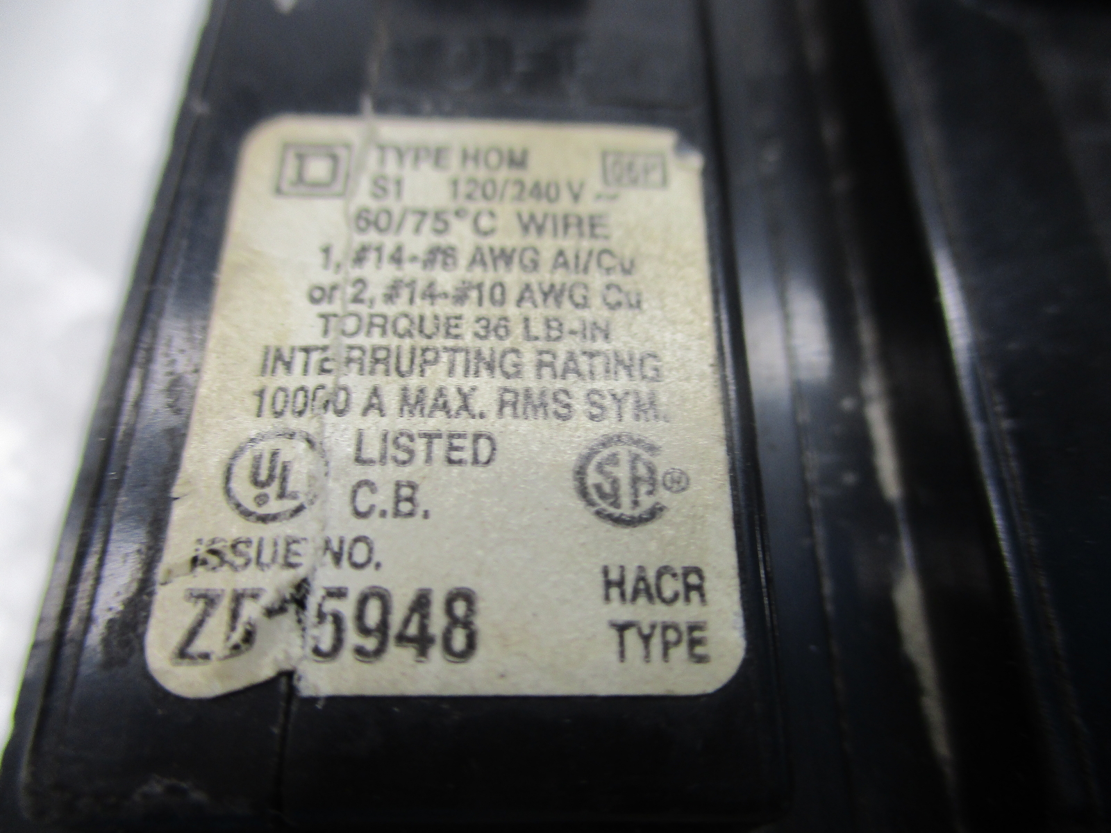SQUARE D HOM230 BREAKER 2POLE 30AMPS NSNP
