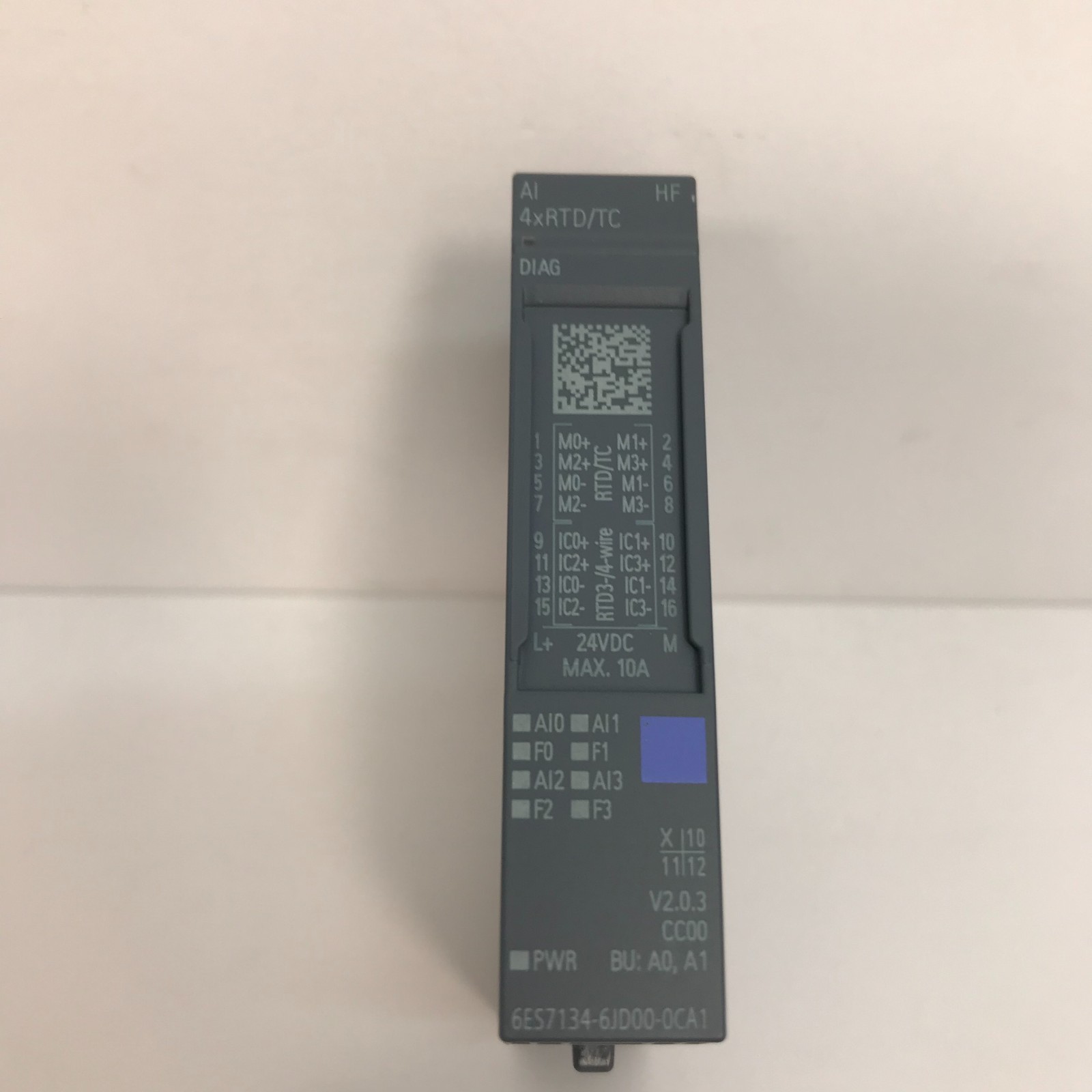 Siemens Simatic S7 6ES7134-6JD00-0CA1 Analog Output Module – New Unused Surplus
