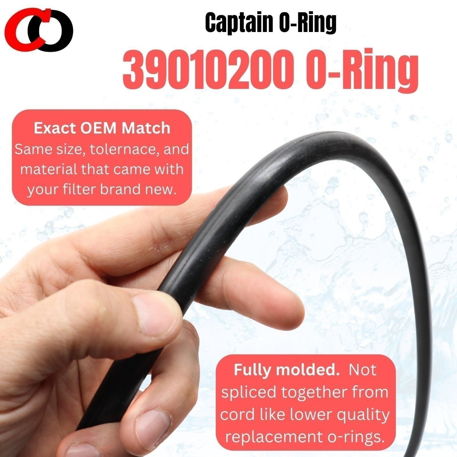 39010200 O-497 O-Ring for Pentair Clean Clear Plus 320/420/520 FNS 24/36/48/90