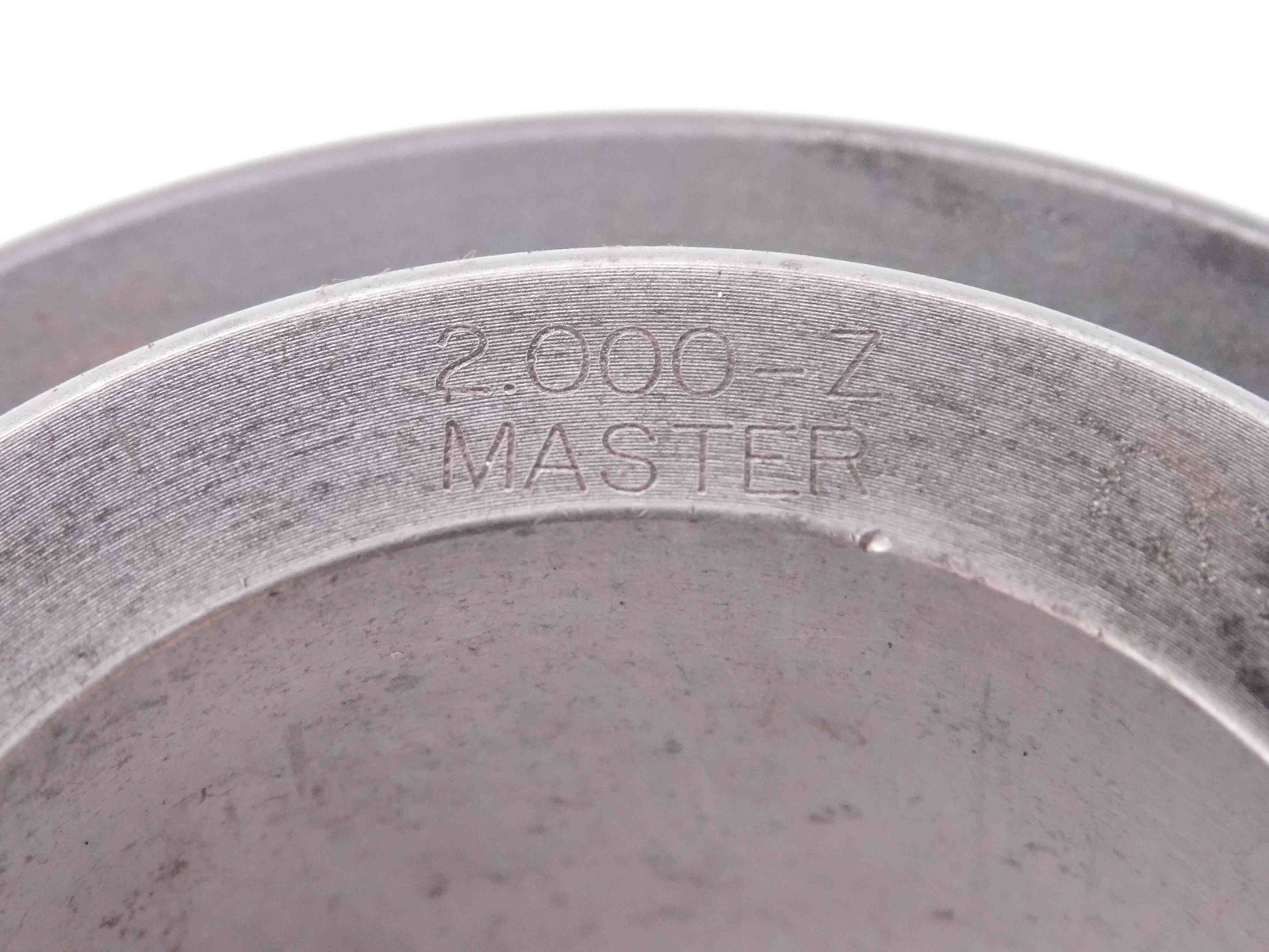 2.0000 CLASS Z MASTER PLAIN BORE RING GAGE ONSIZE 2.0 50.800 mm 2.000 CHECK