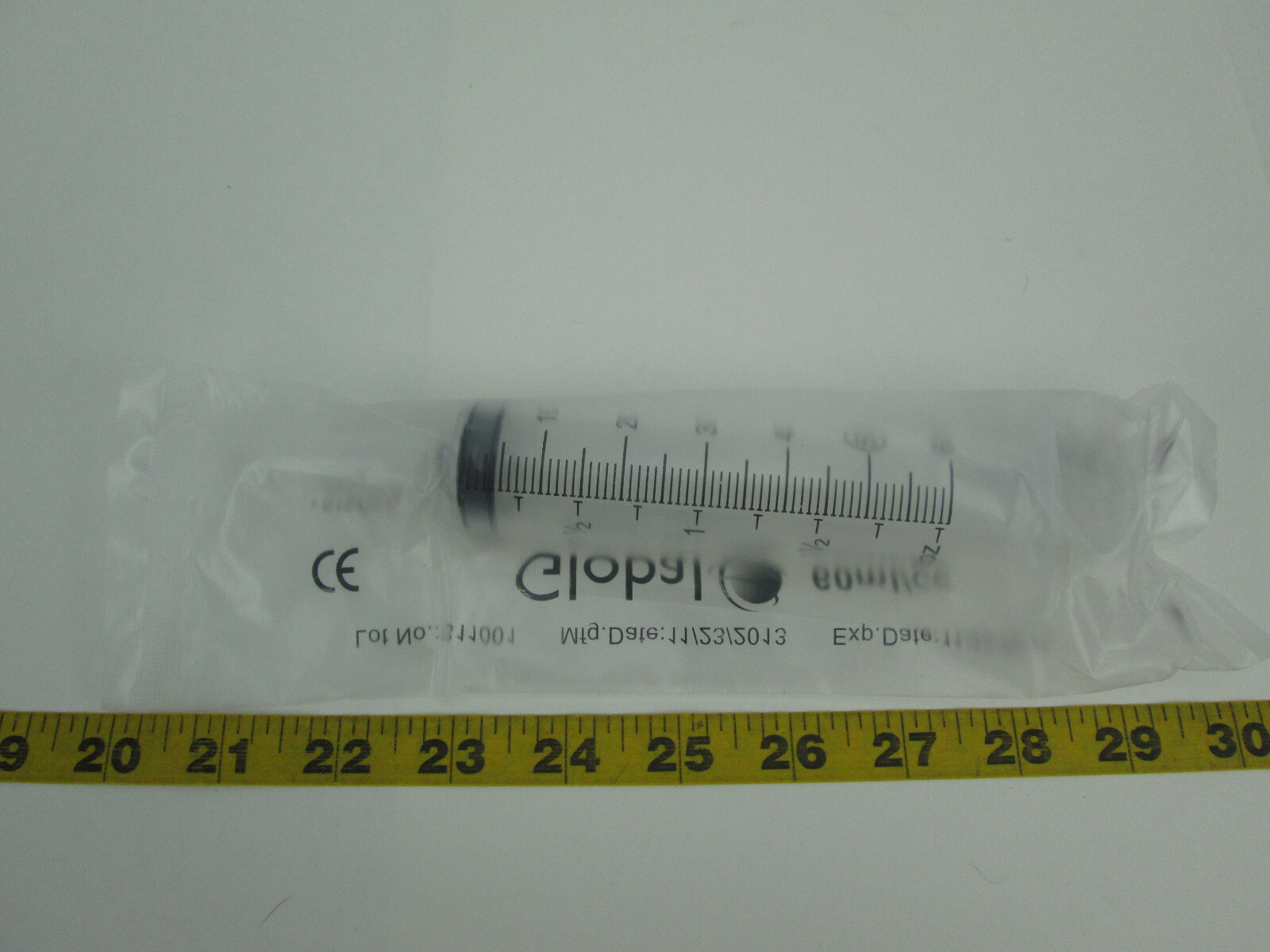 Global Easy Glide Syringe 60ml/cc Sterile Single Use Catheter Tip Lot of 5 skuB